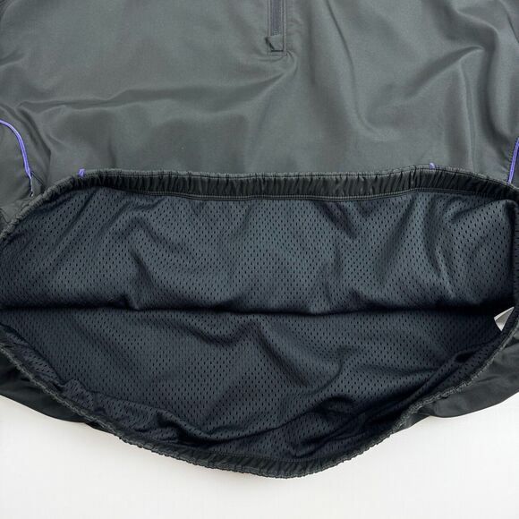 Under Armour Project Rock Men's Black Pullover Windbreaker Anorak Jacket Large - Picture 13 of 16